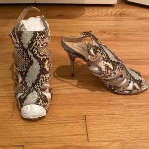 LK Bennett Snake Skin Heels. Sz. 36.5/ 6